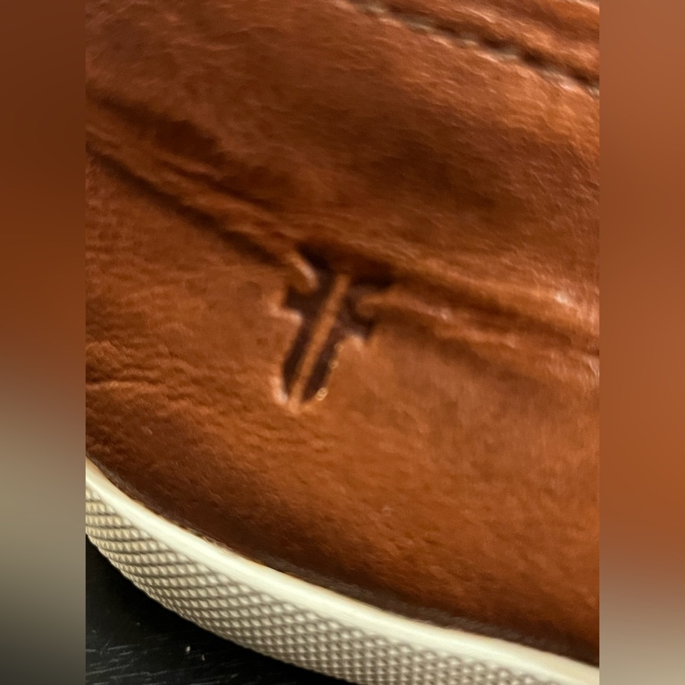 NWOT Women’s Frye Melanie Brown Leather Slip-On Footwear - Picture 3 of 13